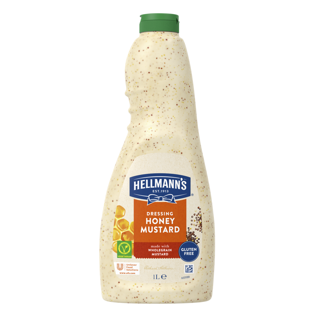 HELLMANN'S Mézes-mustáros öntet 1L - Hellmann’s az íz és minőség garanciája!